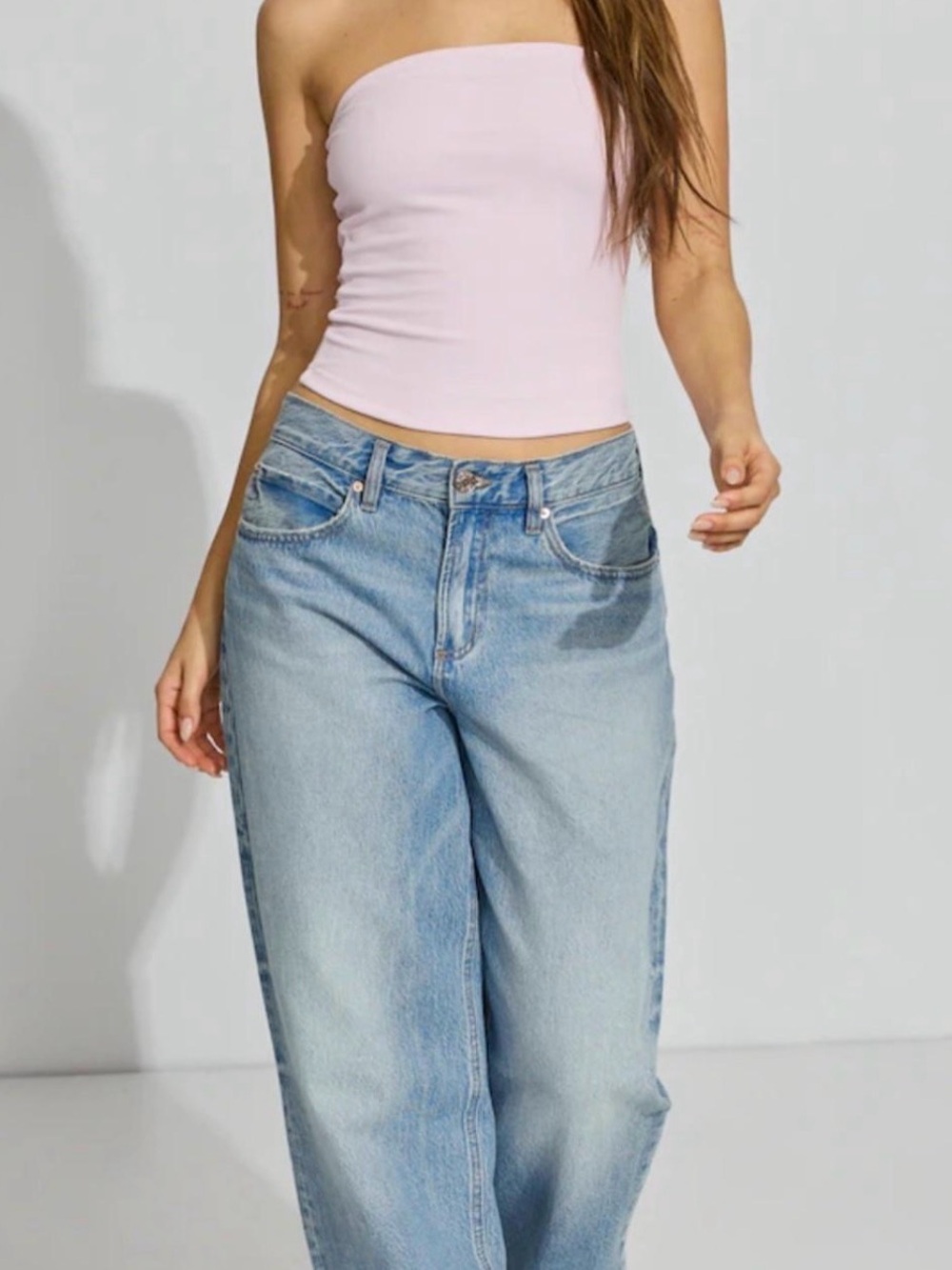 Garage Parfait Pink Tube Top